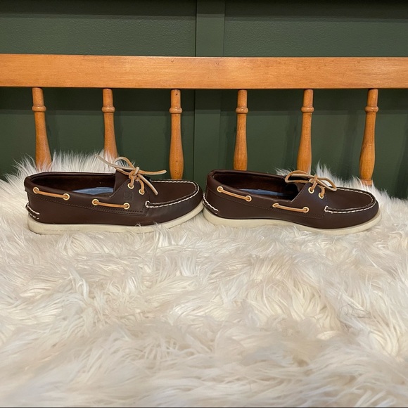 Sperry A/O Leather Boat Shoe - Picture 2 of 13
